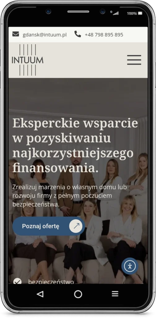 Strona internetowa WordPress