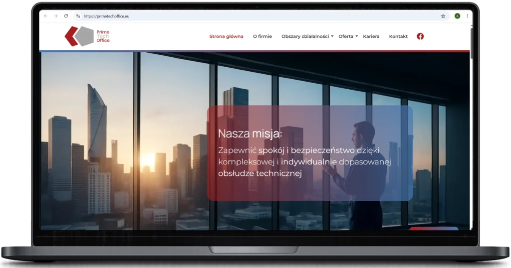 Strona internetowa WordPress
