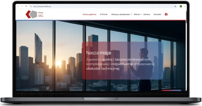 Strona internetowa WordPress