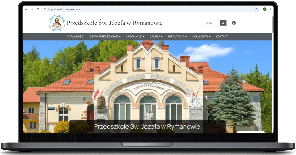 strona internetowa WordPress