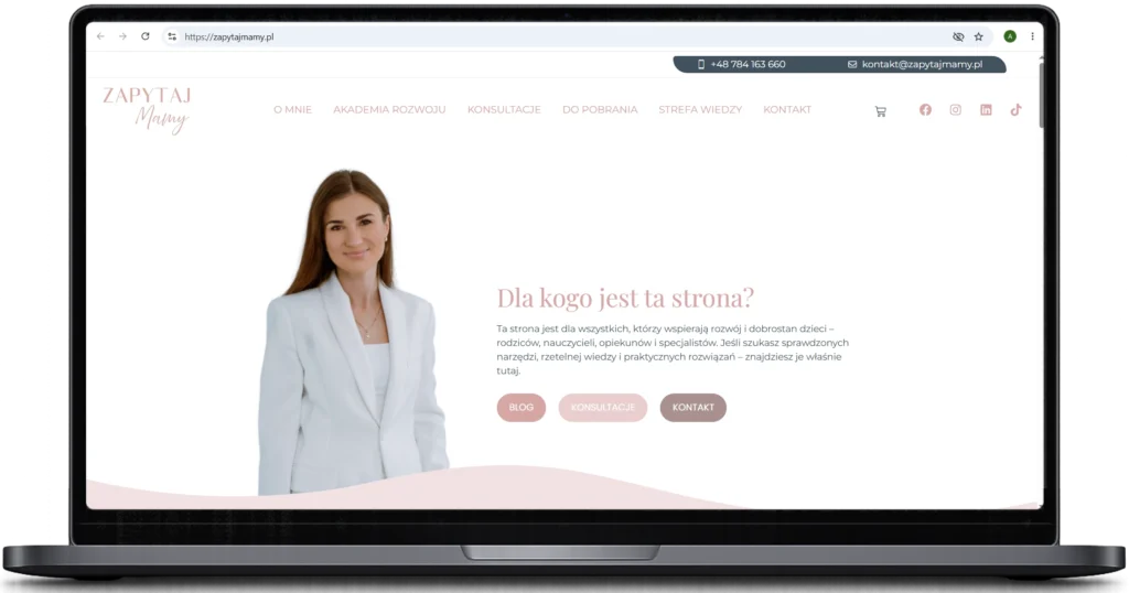 strony internetowe