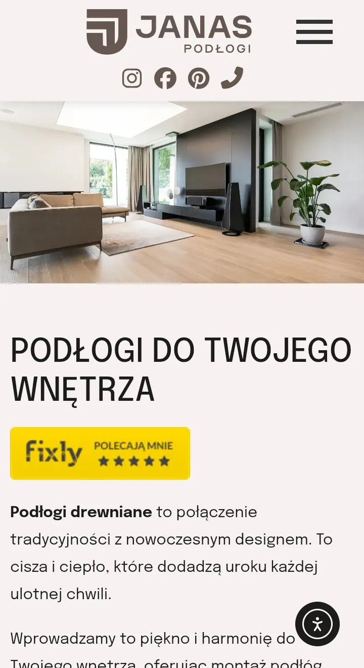 strona internetowa wordpress