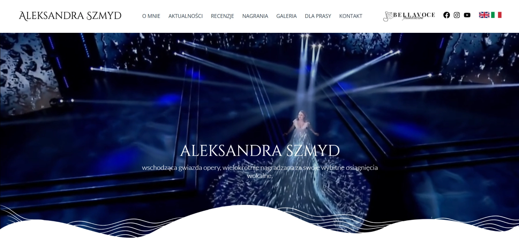 strona internetowa wordpress