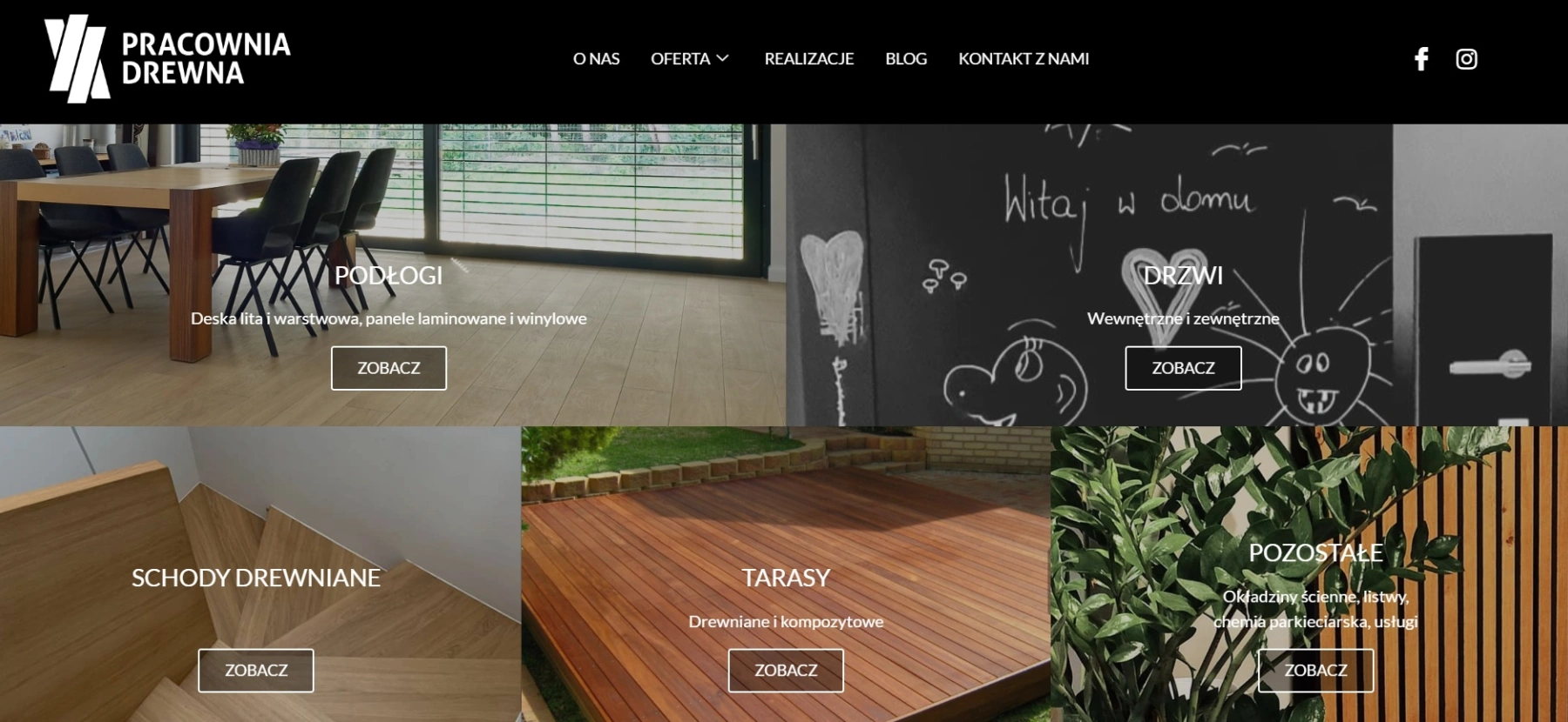 strona internetowa wordpress